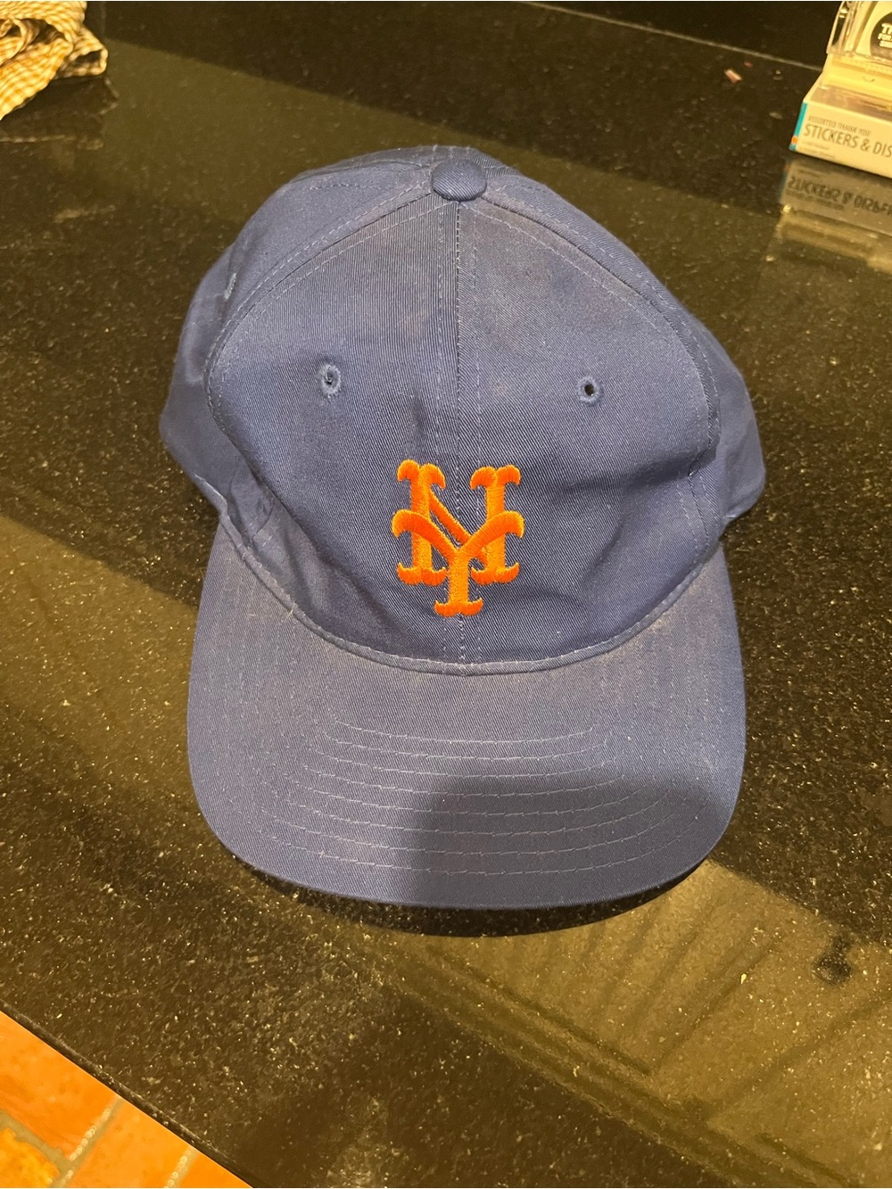 New York Mets baseball Cap - Blue with Orange Logo